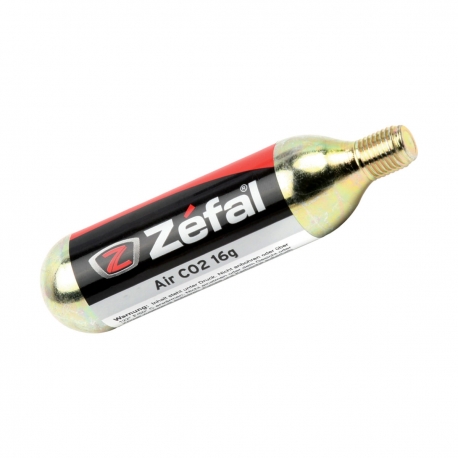 Bombička Zéfal CO2 16g se závitem 2 ks