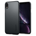 Pouzdro Spigen Thin Fit iPhone XR Graphite Grey - šedé