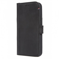 Pouzdro Decoded Leather Card Wallet Case pro iPhone XS Max - černé