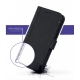 Pouzdro Decoded Leather Card Wallet Case pro iPhone XS Max - černé