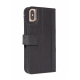 Pouzdro Decoded Leather Card Wallet Case pro iPhone XS Max - černé