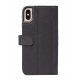 Pouzdro Decoded Leather Card Wallet Case pro iPhone XS Max - černé