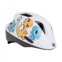Dětská přilba HQBC Qormi DINO White, vel. 48-54cm