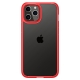 Pouzdro Spigen Ultra Hybrid iPhone 12/12 Pro červeno-průsvitné