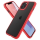 Pouzdro Spigen Ultra Hybrid iPhone 12/12 Pro červeno-průsvitné