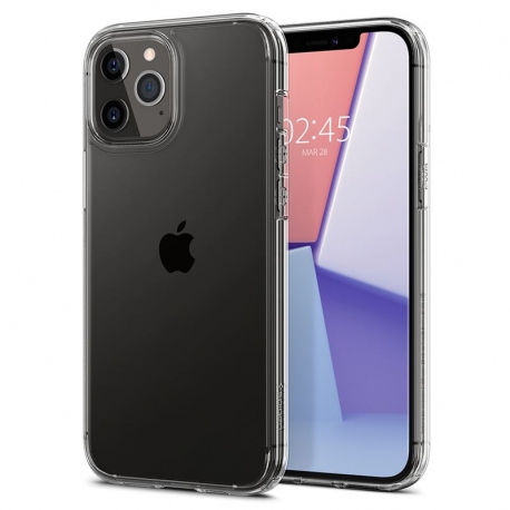 Pouzdro Spigen Ultra Hybrid iPhone 12 Pro Max - průsvitné