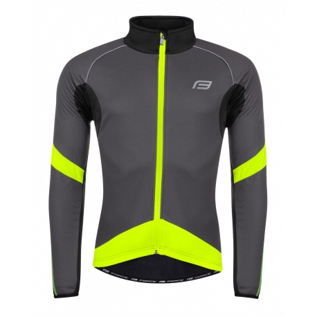 Bunda FORCE X70 Windster, šedo-černo-fluo
