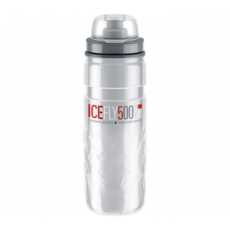 Elite láhev ICE FLY Termo 500ml 2,5 hod, transparentní