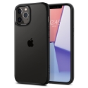 Pouzdro Spigen Ultra Hybrid iPhone 12 / 12 Pro černo - průsvitné