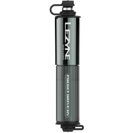 LEZYNE Minipumpa Pocket Drive HV, 90 PSI / 6.2 Bar