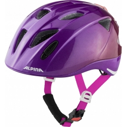 Dětská přilba ALPINA Ximo Flash fialovo lesklá, vel. 45-49cm
