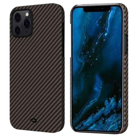 Pouzdro Pitaka MagEZ pro iPhone 12 Pro black/gold