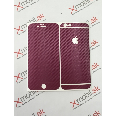 Karbonová fólie pro iPhone 6 komplet