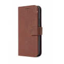 Pouzdro Decoded Leather Detachable Wallet pro iPhone 12 Mini - hnědé