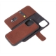 Pouzdro Decoded Leather Detachable Wallet pro iPhone 12 Mini - hnědé