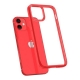 Pouzdro Spigen Ultra Hybrid iPhone 12 mini červeno-průsvitné