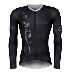 Dres FORCE TEAM PRO dlouhý rukáv, černo-šedý