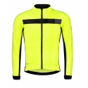 Bunda FORCE FROST softshell pánská, fluo-černá