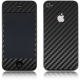 Karbonová fólie pro iPhone 4 / 4S komplet - různé barvy