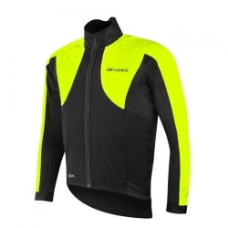 Bunda FORCE X100, zimní, černá - fluo