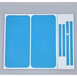 Karbonová fólie pro iPhone 4 / 4S komplet - různé barvy