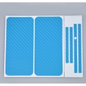 Karbonová fólie pro iPhone 4 / 4S komplet - různé barvy