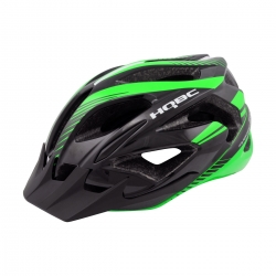 Přilba HQBC EPIQE černá/reflex zelená lesklá, vel. S 53-58cm