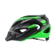 Přilba HQBC EPIQE černá/reflex zelená lesklá, vel. S 53-58cm
