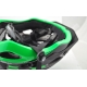 Přilba HQBC EPIQE černá/reflex zelená lesklá, vel. S 53-58cm